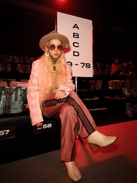 「アイテム（シューズ）」を使った、chuckle掐口さん（メンズ・170cm・40代）の夏コーディネート