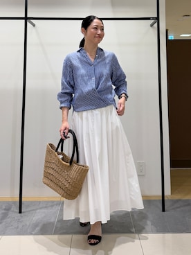 「参観日・保護者会」｜shihoさん（レディース・160cm）の春コーディネート