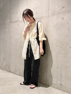 「骨格ストレート」｜香織さん（レディース・154cm）の春コーディネート