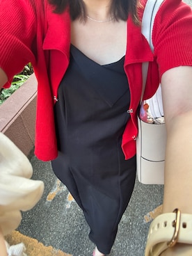 「Kastane（カスタネ）のアイテム（ポロシャツ）」を使った、sanaさん（レディース・153cm）の秋コーディネート