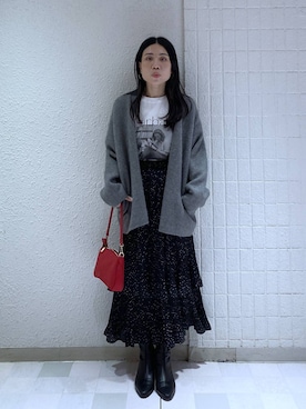 「A part by（アパートバイ）のアイテム（ブーツ）」を使った、いっちーさん（レディース・162cm・40代）の秋コーディネート