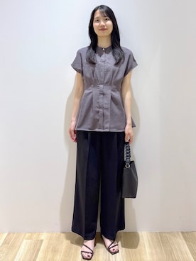 「きれいめオフィス」｜sachikoさん（レディース・174cm）の春コーディネート