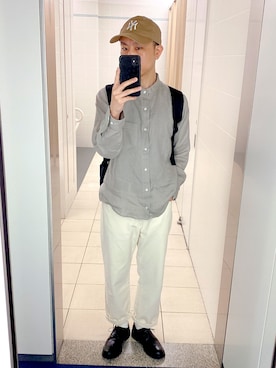 「アイテム（レッグウェア）」を使った、ゆうじさん（メンズ・170cm・30代）の秋コーディネート