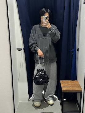 「PAGEBOY（ページボーイ）のアイテム（バッグ）」を使った、かなうさん（メンズ・172cm）の秋コーディネート