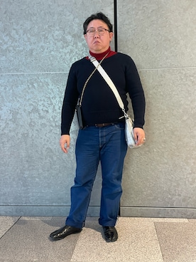「アイテム（その他シューズ）」を使った、まさみんさん（メンズ・166cm・50代）の冬コーディネート