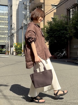「Teva（テバ）のアイテム（サンダル）」を使った、granさん（レディース・155cm）の春コーディネート