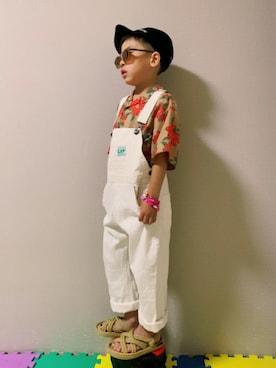 「アイテム（ブレスレット）」を使った、HeROさん（キッズ・110cm）の夏コーディネート