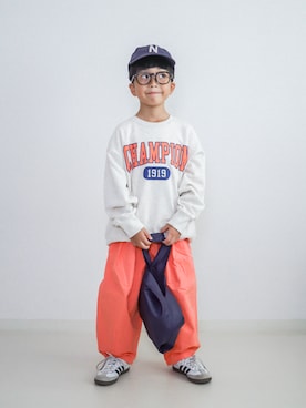 ma-kunさん（キッズ・110cm）の秋コーディネート