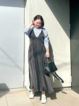 「JOURNAL STANDARD（ジャーナルスタンダード）のアイテム（シューズ）」を使った、kumikoさん（レディース・165cm）の春コーディネート