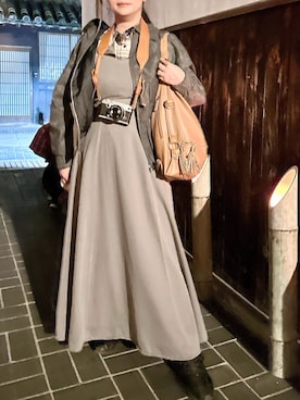 「アイテム（カメラ/カメラグッズ）」を使った、tsubasa harada    さん（レディース・151cm）の秋コーディネート