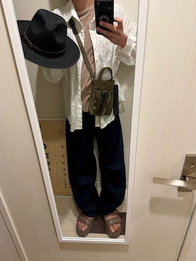 「アイテム（ショルダーバッグ）」を使った、JUNさん（メンズ・167cm・30代）の春コーディネート