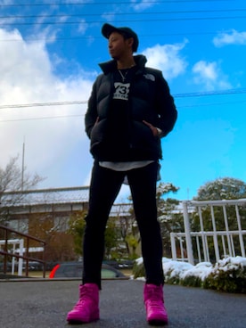 「アイテム（採寸ボディースーツ）」を使った、nobutanchinさん（メンズ・173cm）の冬コーディネート