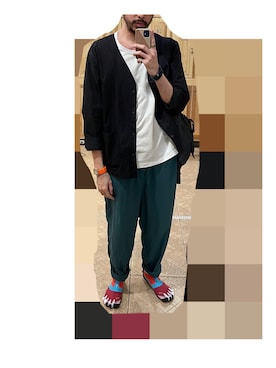 「アイテム（トップス）」を使った、Julio  さん（メンズ・190cm）の冬コーディネート