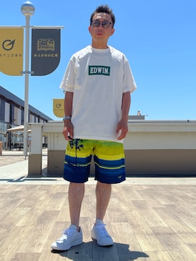 「アイテム（水着/着物・浴衣）」を使った、はせぴょんさん（メンズ・159cm）の夏コーディネート