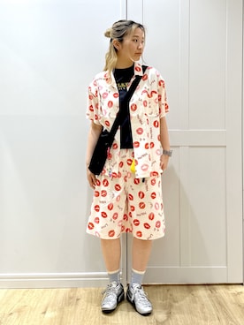 「アイテム（ポーチ）」を使った、せいらさん（レディース・163cm・20代）の春コーディネート