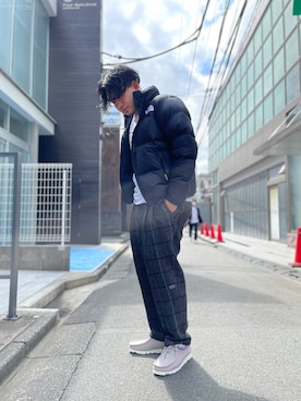 「アイテム（パンツ）」を使った、ダイドウグチ☑️さん（メンズ・178cm・20代）の秋コーディネート