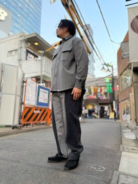 「アイテム（パンツ）」を使った、ダイドウグチ☑️さん（メンズ・178cm・20代）の冬コーディネート