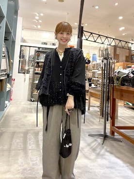 「アイテム（パンツ）」を使った、みきてぃ24さん（レディース・158cm）の冬コーディネート