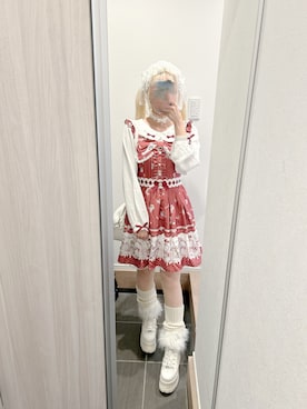 「アイテム（ショルダーバッグ）」を使った、まおさん（レディース・155cm）の秋コーディネート