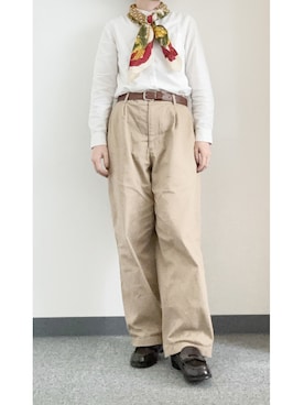 「アイテム（デニムジャケット）」を使った、takkeさん（メンズ・154cm）の秋コーディネート