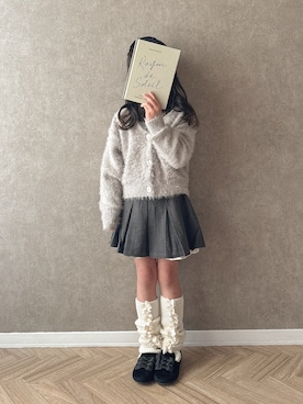 「アイテム（その他シューズ）」を使った、Ninaさん（キッズ・110cm）の冬コーディネート