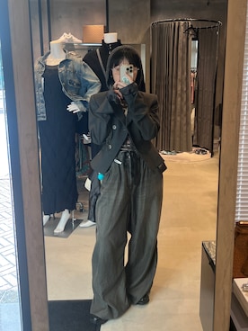 「アイテム（財布/小物）」を使った、Tohさん（レディース・153cm）の春コーディネート