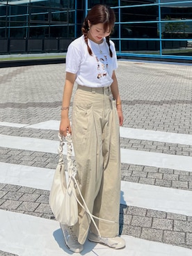 「アイテム（キーホルダー）」を使った、sor_aroomさん（レディース・160cm）の秋コーディネート