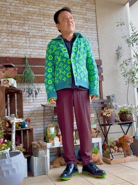 「アイテム（その他アウター）」を使った、かつさん（メンズ・174cm・60代）の秋コーディネート