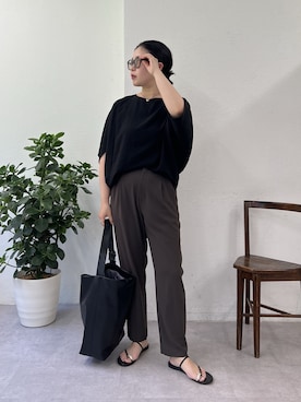 「アイテム（その他シューズ）」を使った、rui さん（レディース・161cm）の春コーディネート