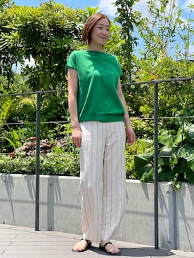 ayakaさん（レディース・170cm）の夏コーディネート