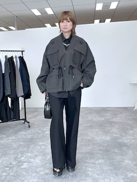 「HARE（ハレ）のアイテム（ピアス（両耳用））」を使った、inhhhan®さん（レディース・165cm）の春コーディネート