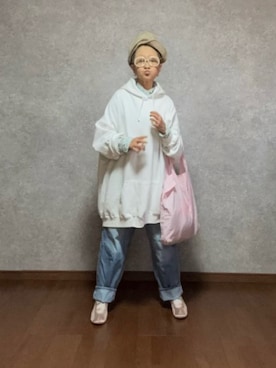 「Avail（アベイル）のアイテム（パンツ）」を使った、なお なお。さん（レディース・159cm）の春コーディネート