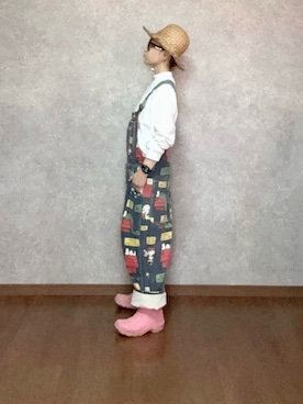 「BOOFOOWOO（ブーフーウー）のアイテム」を使った、なお なお。さん（レディース・159cm）の夏コーディネート