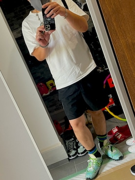 「アイテム（スマホケース/カバー）」を使った、hiro_mskさん（メンズ・173cm）の夏コーディネート