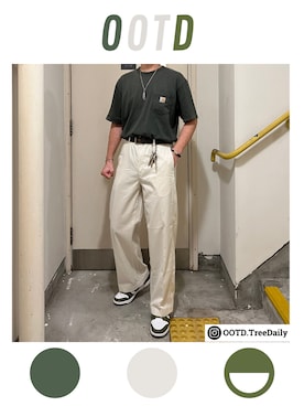 「アイテム（スニーカー）」を使った、ootdtreedailyさん（メンズ・100cm）の春コーディネート