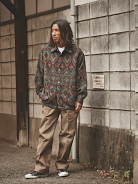 「アイテム（ブルゾン）」を使った、naotoさん（メンズ・172cm・40代）の春コーディネート