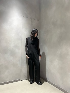「UN3D.（アンスリード）のアイテム（ソックス/靴下）」を使った、REINAさん（レディース・162cm）の秋コーディネート