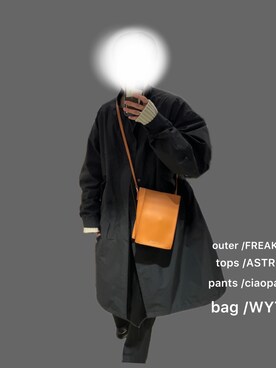 「ASTRONOMY（アストロノミー）のアイテム（トップス）」を使った、arinko_outfitsさん（メンズ・167cm・10代）の春コーディネート