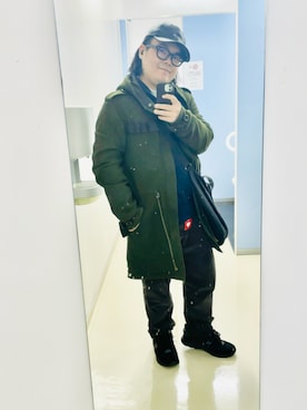 「アイテム（バッグ）」を使った、りゅうたさん（メンズ・159cm・30代）の秋コーディネート