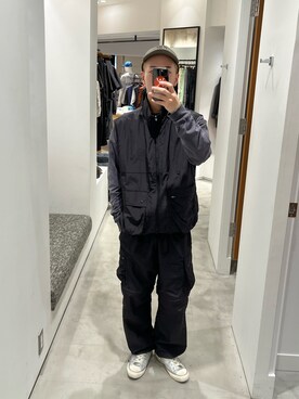 「アイテム（その他アウター）」を使った、takushutoさん（メンズ・173cm・30代）の春コーディネート