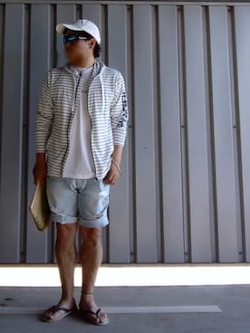 「アイテム（水着/着物・浴衣）」を使った、pianojaccさん（メンズ・172cm）の夏コーディネート
