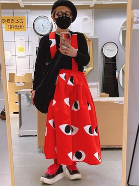 「アイテム（スカート）」を使った、RYOKOさん（レディース・151cm・50代）の秋コーディネート