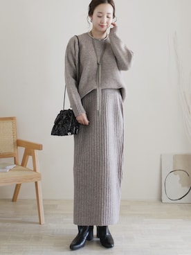 「URBAN RESEARCH Sonny Label（アーバンリサーチサニーレーベル）のアイテム」を使った、陽さん（レディース・156cm）の秋コーディネート