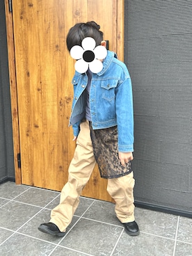 「アイテム（ファッション雑貨）」を使った、☻*nikoさん（キッズ・130cm）の春コーディネート