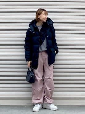 「アイテム（まつ毛/アイケア）」を使った、SIZUさん（レディース・156cm）の冬コーディネート