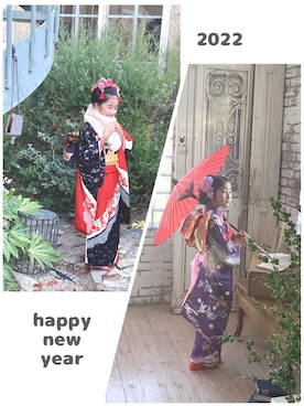 「ドレスverのアイテム（本、その他）」を使った、hinacoccoさん（キッズ・120cm）の冬コーディネート