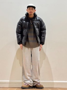 「B:MING by BEAMS（ビーミングバイビームス）のアイテム（ジャケット/アウター）」を使った、B:MING by BEAMS MENさん（メンズ・166cm）の冬コーディネート