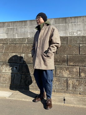 「アイテム（その他アウター）」を使った、0525kazuさん（メンズ・171cm・60代）の冬コーディネート