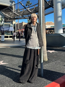「YOKE（ヨーク）のアイテム」を使った、KAIさん（メンズ・183cm）の秋コーディネート
