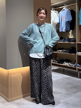 「アイテム（ボディバッグ/ウエストポーチ）」を使った、aichangwさん（レディース・164cm）の春コーディネート